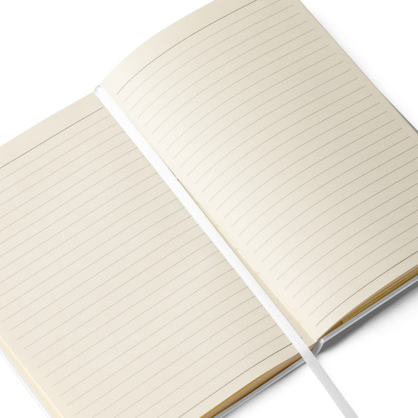 Hardcover bound notebook