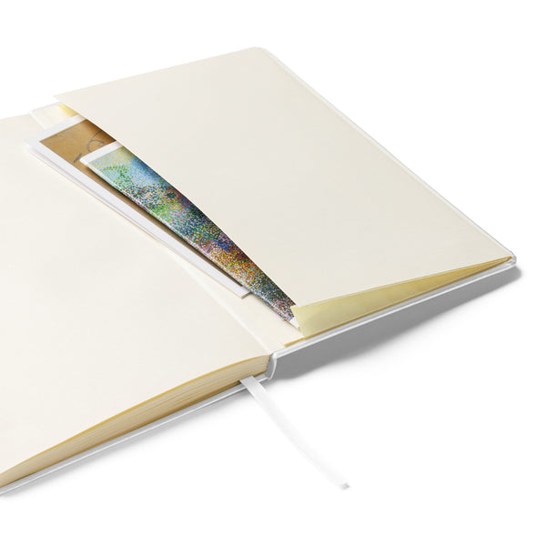 Hardcover bound notebook